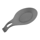 Silicone Spoon Pad Kitchen Utensils Spatula Heat Resistant Placemat (Grey)