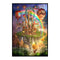 11CT Full Cross Stitch Sky Rainbow Counted DIY Embroidery Home Decoration G #F