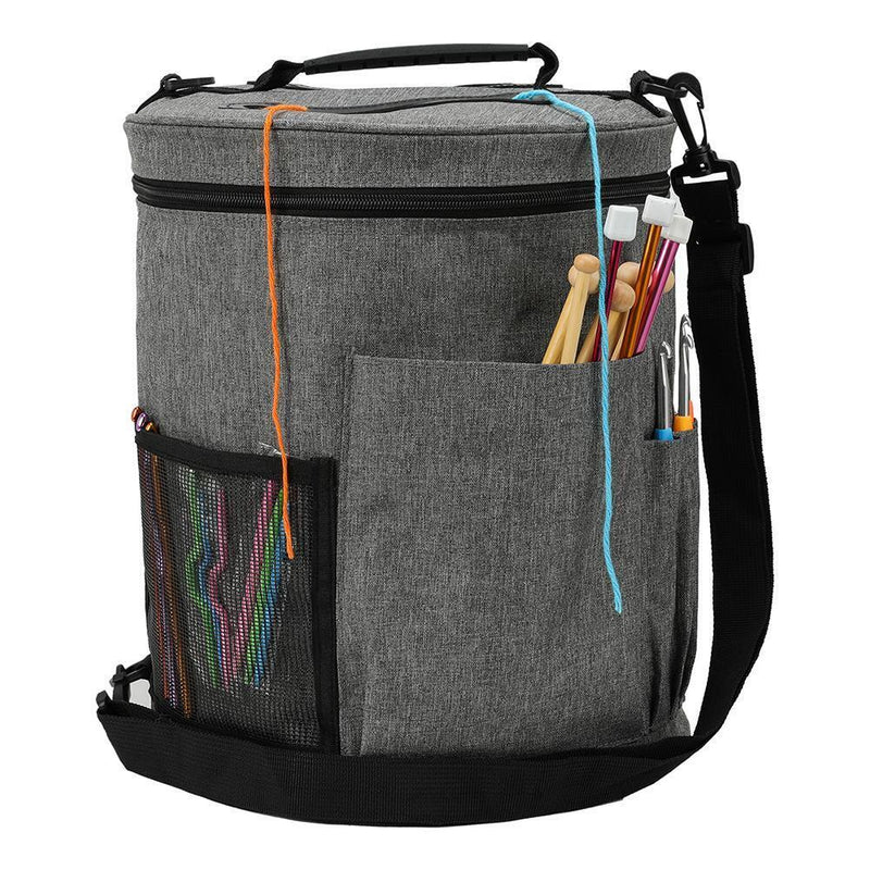 DIY Knitting Storage Bag Portable Yarn Thread Tote Household Crochet Hook Holder