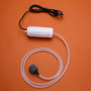 Aquarium Oxygen Air Pump Fish Tank Silent Air Compressor Aerator (White) Newly