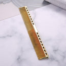Aluminum Anti-static Barber Hairdressing Combs Detangling Hair Cutting Tool
