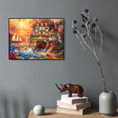 5D DIY Diamond Painting House Full Drill Picture Embroidery Mosaic (1350) Newly