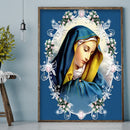 5D DIY Full Round Drill Diamond Paint Goddess Mosaic Rhinestone Drawing Pic