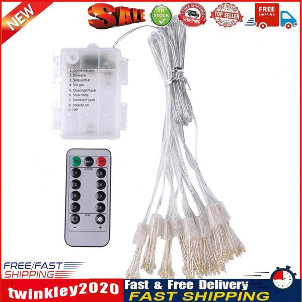 Dandelion Fireworks String Lamp Christmas Tree Home Decor (Battery 100LED) Newly