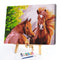 Hand Painted DIY Relax Horse Painting By Numbers Digital Oil Art Picture Decor