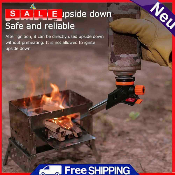 Universal BBQ Gas Torch Flame Gun Stainless Steel Butane Gas Spray for Household