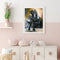 Oil Paint By Numbers Wall Art Posters Black Horse Picture Decoration Art Craft