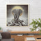 5D DIY Diamond Painting Kits Full Round Drill Moonlight Elephant Mosaic Gift (2)