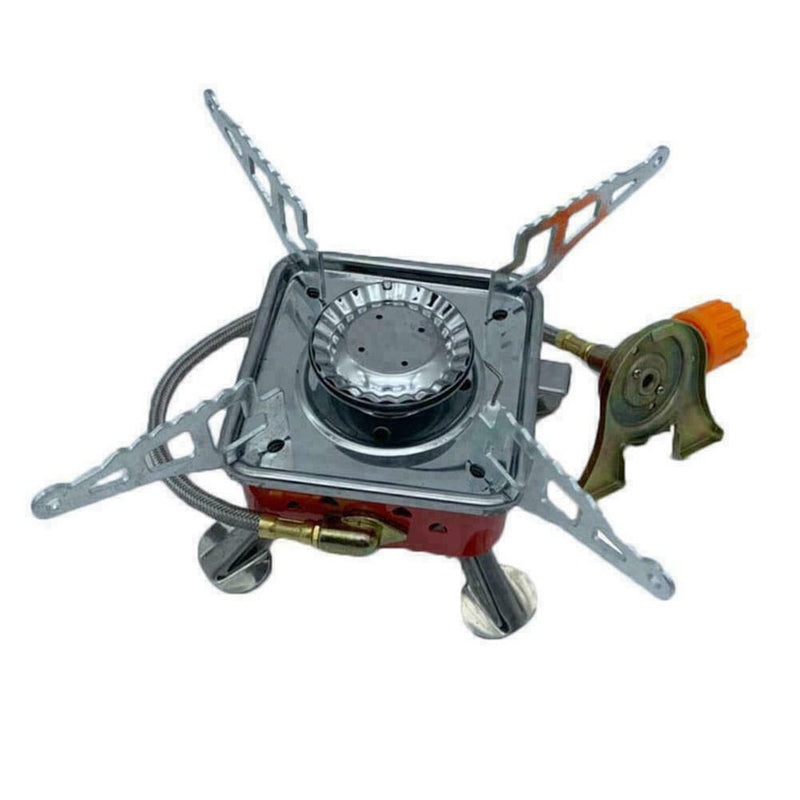 Portable Gas Camping Stoves Butane Propanes Burners Outdoor Picnic Z7H1 B9E1