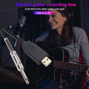 USB Guitar Cable USB Male to 6.35mm 1/4 TS Mono Connector Adapter Cord (2m)