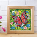 #A 5D Butterfly Series Diamond Mosaic Partial Special Shape Drill Drawing Kit De