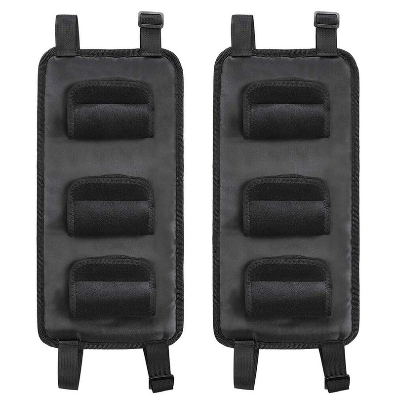 2pcs Vehicle Fishing Rod Holder Carrier Car Interior Tie Strap Tackle Storage