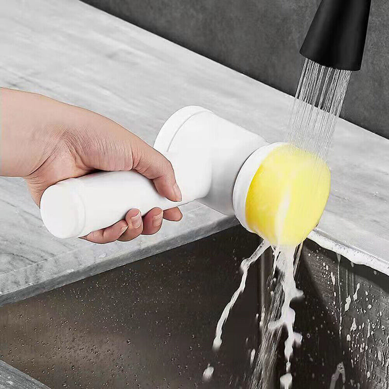 #A Multifunction Rechargeable Cleaning Brush Waterproof for Household Washing To