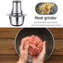 Electric Stainless Steel Meat Grinder Chopper Mincer Food Cutter Sausage Maker