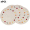 Set Of 4 Place Mats And Coasters Dining Table Placemats Non-Slip Washable T8P8