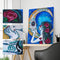 Partial Drill 5D DIY Special Shaped Diamond Painting Character Kit (AK040)