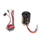 F540 Brushed Motor w/ 60A ESC for 1/10 RC Crawler Car Off-Road Truck 2S 3S Lipo