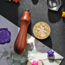 Handmade DIY Fairy Tale Wax Sealing Stamp Retro Wood Handle Scrapbooking Stam