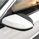 Rear View Mirror Carbon Fiber Weather Visor Rearview Mirror Rain Eyebrow