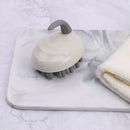 Silicone Shampoo Scalp Massage Brush Portable Hair Washing Comb (White) Newly
