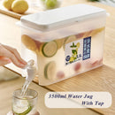Decanter Water Container Lemonade Jug Ice Bottle Cold Kettle Water Jug With Tap