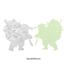 Domybest Christmas Punch Stencils Stencils for Scrapbook Embossing DIY Photo Album