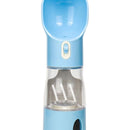 #A 4 in 1 Dog Water Bottle Plastic Outdoor Walking Cat Puppy Feeding Drinking Cu