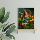 Full Round Drill Mosaic Craft Picture DIY Elf Girl Rhinestone Diamond Paintin