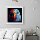 Eagle Frameless Picture Oil Paint By Numbers Hand Painted Picture for Bedroom