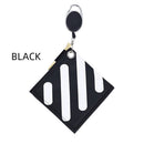 Golf Ball Cleaning Bag with Buckle Double-Sided Golf Wiping Towel (Black) Newly