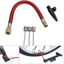 Bike Ball Pump Inflator Hose Swimming Ring Nozzle Ball Air Pump Needles Newly