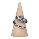 Coiled Bone Jewelry Accessories Centipede Ring Hip Hop Open Rings Punk Style