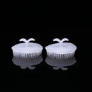2pcs Shampoo Hair Washing Comb Bath  Hair Clean Brush Silicone Bath Combs