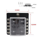 for Truck Boat Bus Blade Fuse Holder Block Fuse Box Plastic Cover Car Accessory