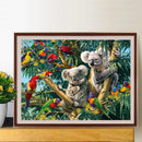 Koalas on Trees 5D DIY Diamond Painting Kits Full Square Drill Wall Decor Crafts