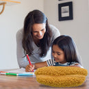 Stationery Storage Plush Pen Case Student School Pencil Organizer (Yellow) Newly