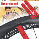 2pcs Universal MTB Road Bicycle Tire Pry Rod Bike Tyre Lever Opener (Red) Newly