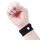 2x Sports Safety Wrist Support Band Anti Motion Sickness Wristband (Black) Newly