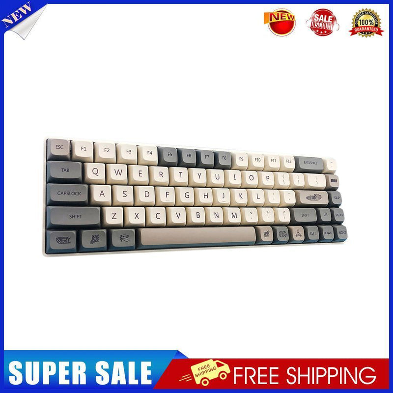 126pcs Universal Mechanical Keyboard Keycaps XDA Height (Revelation Rocket)