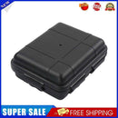 Outdoor Waterproof Sealed Box Shockproof EDC Tools Storage Case (Black S)