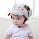 Anti-collision Safety Toddler Protection Hat Baby Protective Helmet (Grey) Newly