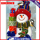 Snowman Cartoon Full Round Drill Mosaic Picture of Rhinestone Handmade Art Kit