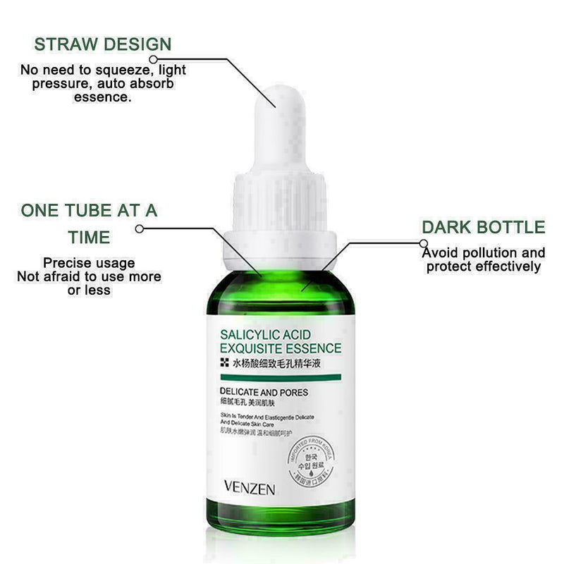 Aloe Salicylic Acne Treatment Serum Oil Control Shrink B9S0 Face 7Y6T Ne L8O5