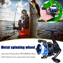 Metal Fishing Reel Sea Spinning Reels 5.2:1 Wheel Fishing Tackle Accessories