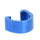 5pcs Bike Bicycle Cycle C-Clips Buckles Pants Brake Line Gear Cable (Blue)