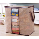 Non-Woven Fabric Wardrobe Closet Storage Box Clothes Quilt Bag Holder Organiz