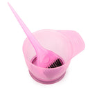 domybest 2/set plastic hair color stirring bowl + dyed comb salon hairdresser W