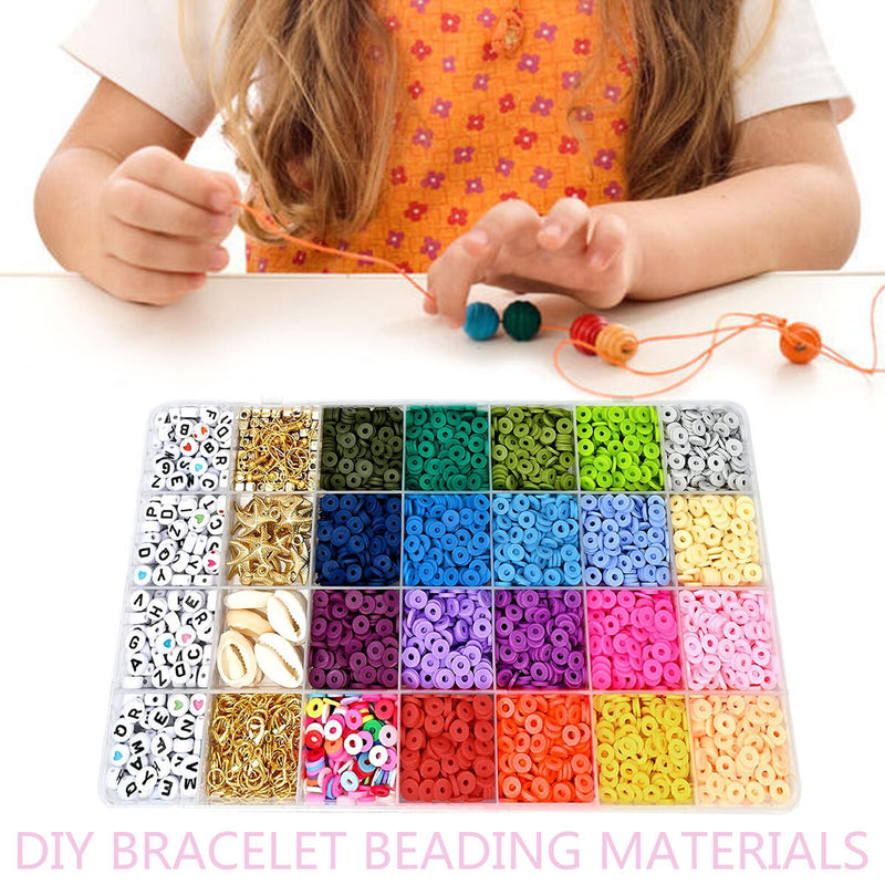 Making Beads Kit DIY Jewelry Making Kit for Necklace Earrings Bracelet