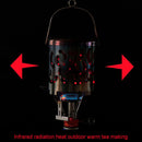 Winter Mini Heating Stove Portable Stainless Steel Camping Hiking Equipment