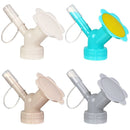 Dual Head Plant Bottle Watering Spout Cute Sprinkler Cap Mini Watering Can